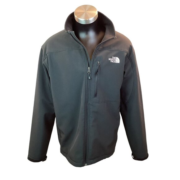 The North Face Softshell Mens XL Never Stop Exploring Full-Zip Jacket Black - Picture 3 of 12